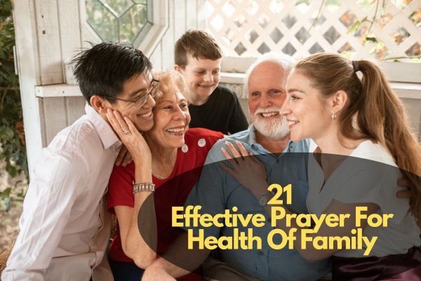 Prayer For Health Of Family