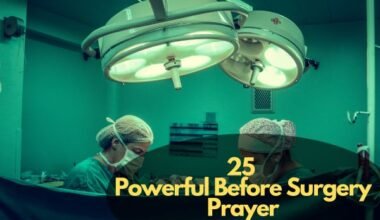 Before Surgery Prayer