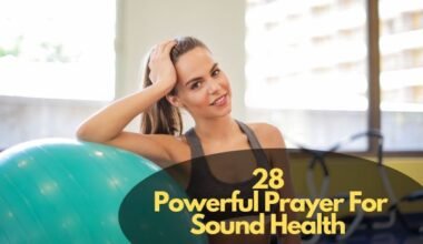 Prayer For Sound Health