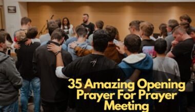 Opening Prayer For Prayer Meeting