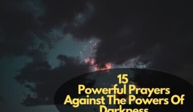 Prayers Against The Powers Of Darkness