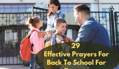 Prayers For Back To School For Parents