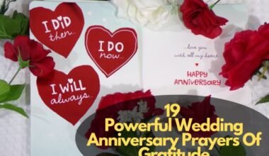 Wedding Anniversary Prayers Of Gratitude