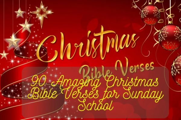 Christmas Bible Verses for Sunday School