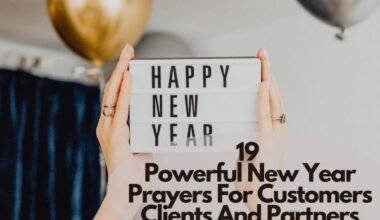 New Year Prayers For Customers Clients And Partners