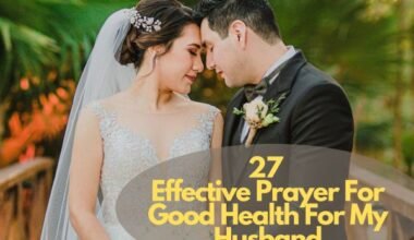 Prayer For Good Health For My Husband